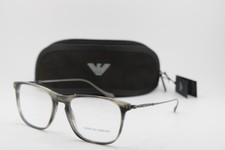 NEW GIORGIO ARMANI AR 7174 5777 GRAY BLACK AUTHENTIC FRAMES EYEGLASSES 54-18