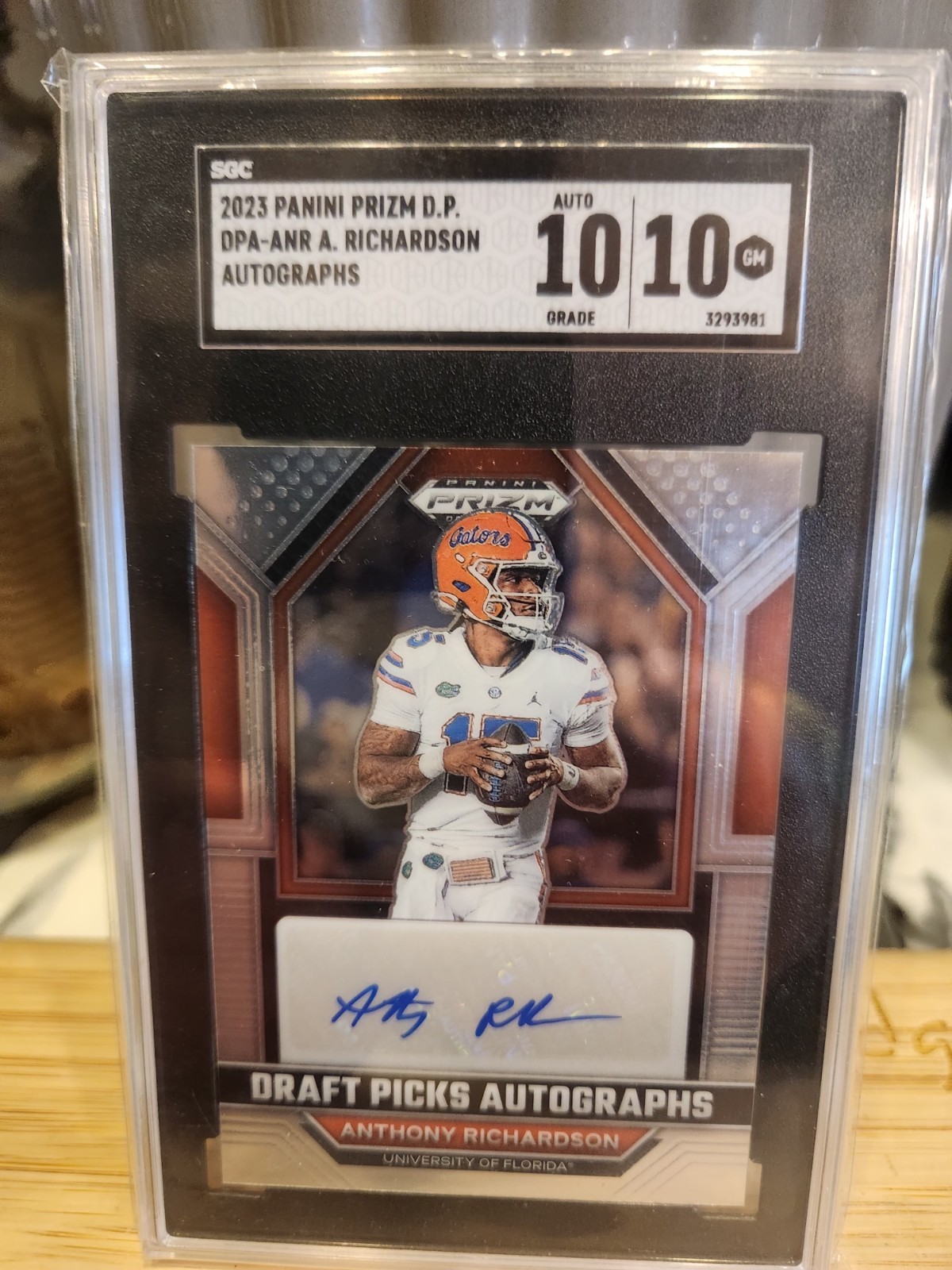 2023 Panini Prizm Draft Picks - Draft Picks Autographs Anthony Richardson  Prizm