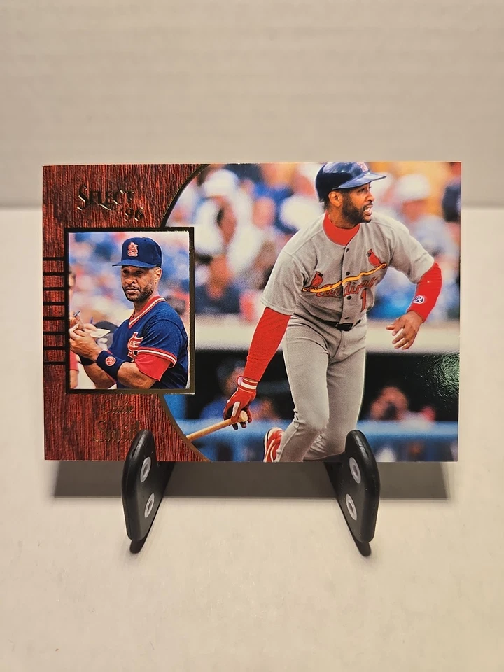 1996 Select #67 Ozzie Smith St Louis Cardinals ShoWtiMeCardZ 091325 - Image 2 of 4