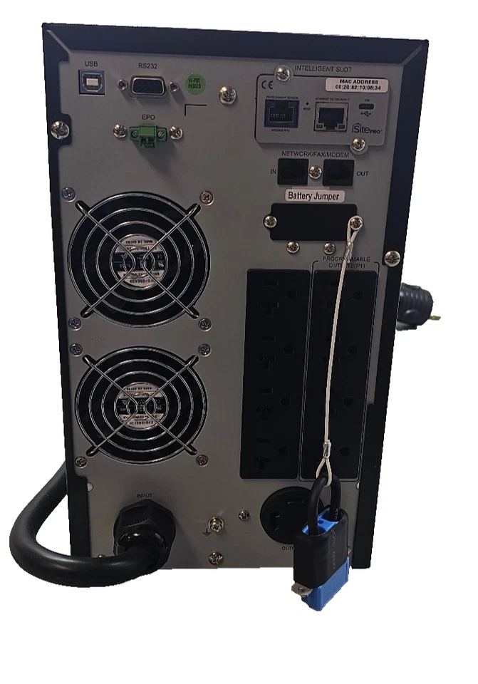 Ametek Powervar ACDEF3000 Sinergy III Rackmount UPS 120V 3000VA 2880W +Network - Image 3 of 4