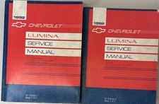 Service Manuals Set Of 2 1992 Chevrolet Lumina Parts 1 2 St 379-92-1379-92-2