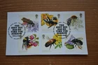 GB 2015 Bees, Stamps on Piece, Used, ex FDC