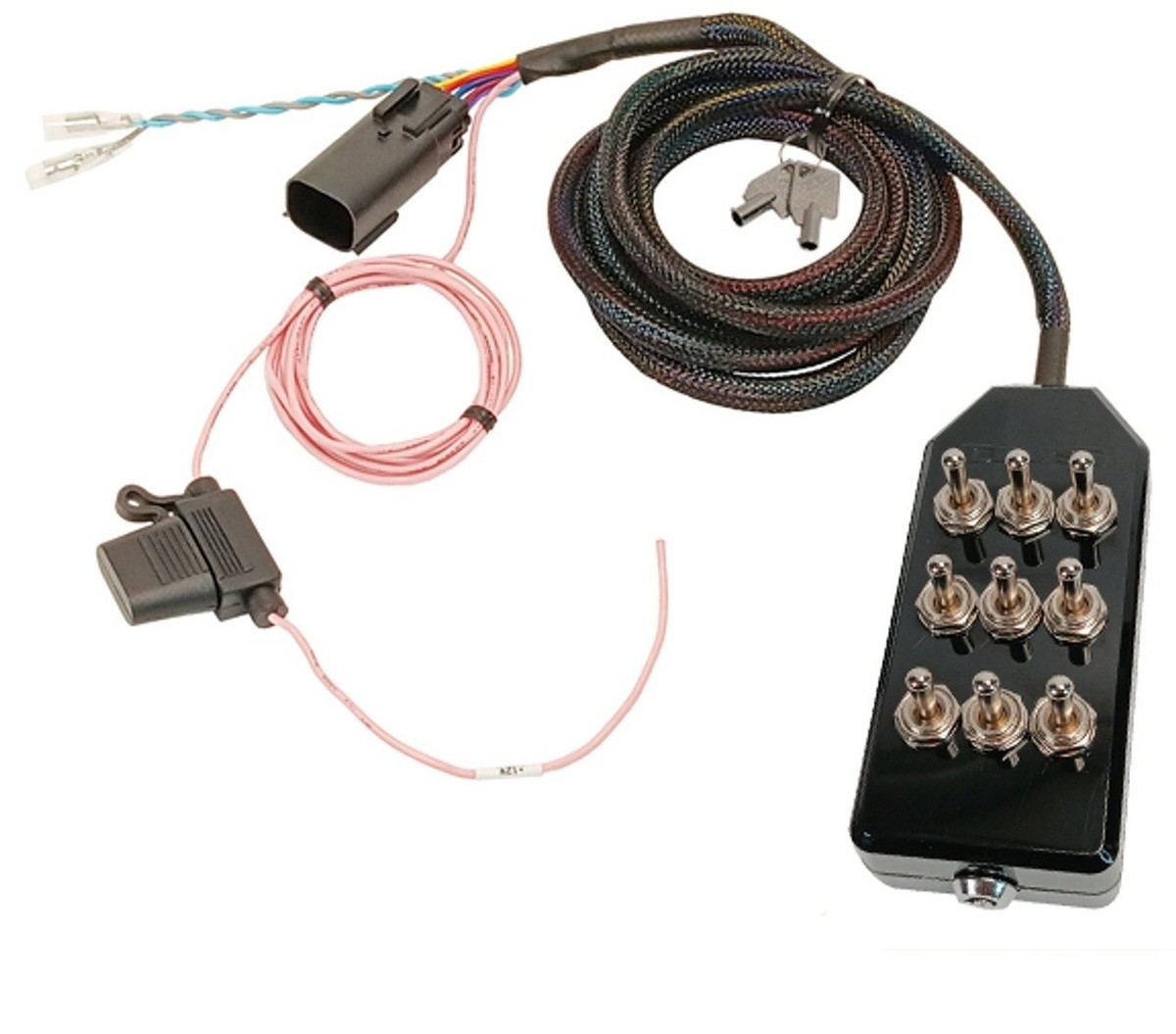 acc エアサス　スイッチ ビレット 4パドルスイッチ キット | ACC inc エアサスシステム