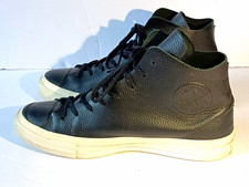 Converse Chuck Taylor All Star Prime High Top Leather Black Men's 10 154836C