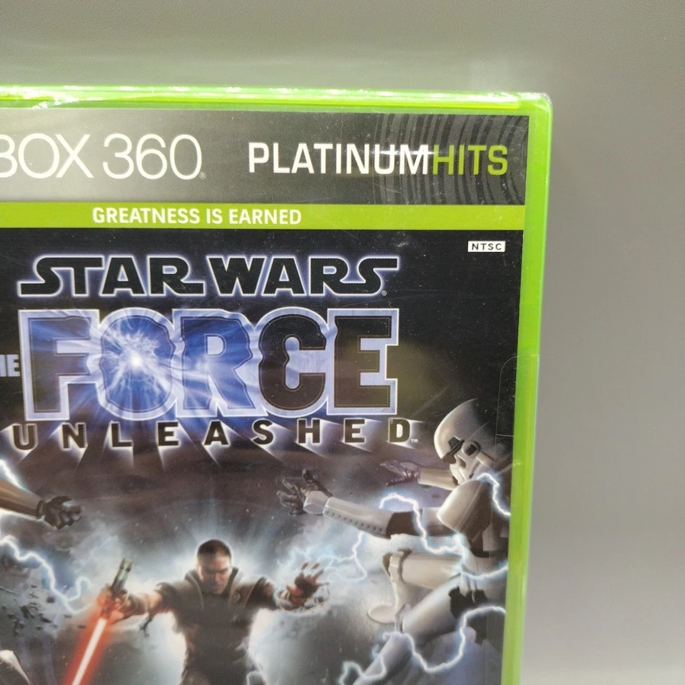 Star Wars the Force Unleashed Microsoft Xbox 360 2008 Platinum Hits Brand New - Image 3 of 4