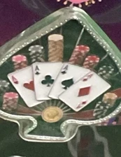 CASINO 4ACES "Welcome to Fabulous Las Vegas" 5 gr Silver .999  Reliefed coin