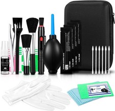 Camera Lens Cleaning Kit DSLR Mirrorless Lens Paper Blower Brush