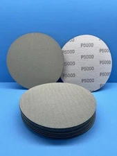 5000 Grit 6” Hook Loop Foam Sanding LIKE 3m 30662 Trizact Paint Buff Repair 15ct