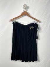 Blumarine Vintage Skirt Made In Italy Size I42/D36 Silk Blend