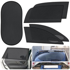 5 Packs Car Window Screens Mosquito Net for Camping Breathable Stylish Style