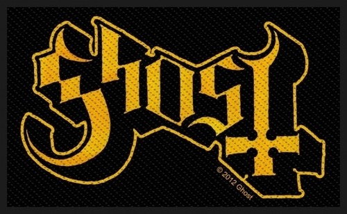 GHOST - Patch Aufnäher - logo 10x5cm - Foto 1 di 1