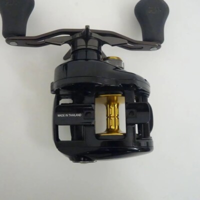DAIWA 14 TATULA HD CUSTOM 150HL-TW Bait Reel 6.3:1 Black Gold