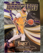 2020-21 Panini Select Turbo Charged #5 Anthony Davis Lakers Basketball Card