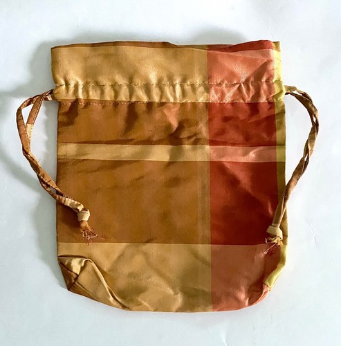 Small drawstring bag JIM THOMPSON size 9 inches, cosmetic bag, miscellaneous ba - Picture 9 of 14