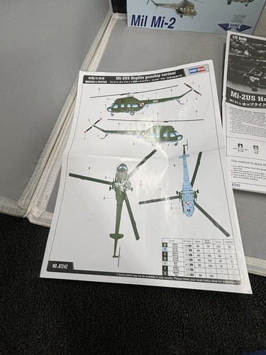 HobbyBoss MIL MI-2US Kanonenschiff - Kunststoff Modell Hubschrauber Kit - Maßstab 1/72 - Bild 14 von 24