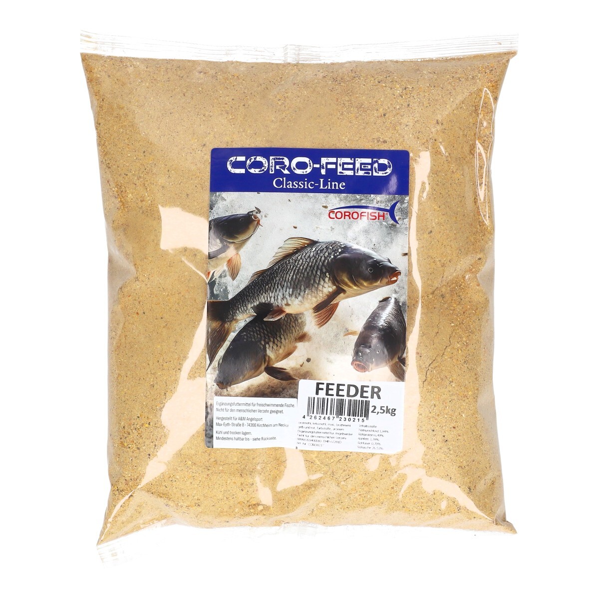 Корм Corofish Grundfutter Классическая линия 2,5кг Angelfutter Grundfutter Fertigfutte