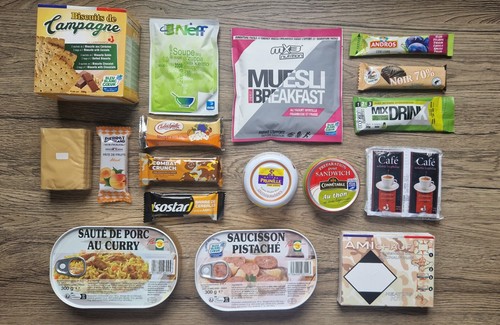 Raciones Militares Francesas RCIR de 24hrs - MRE Meal-Ready-To-Eat Camping - Imagen 4 de 8