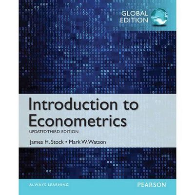 Introduction to Econometrics, Update, Global Edition by James Stock, Mark Watson