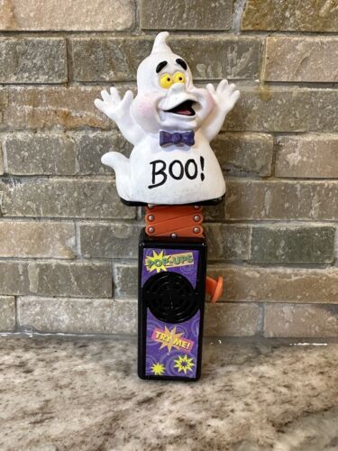 RARE Dan Dee Halloween Ghost Pop-Up Talking Cackles Says Happy Halloween Works! - Picture 1 of 9