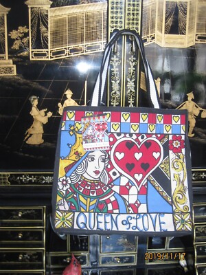 NWT Brighton Fashionista Collection Queen of Love Tote Bag