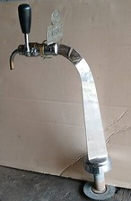 Tireuse Pompe à Bière Inox café bistrot bar vintage + Cavalier Kanterbrau