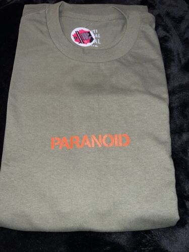 Anti Social Social Club X Undefeated Paranoid Tee Olive Sz XL DS*๐๐งก๐ฅโจ