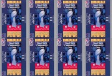(8) 1990-91 Pro Set Super Bowl 160 Football #3 Super Bowl III Ticket Card Lot