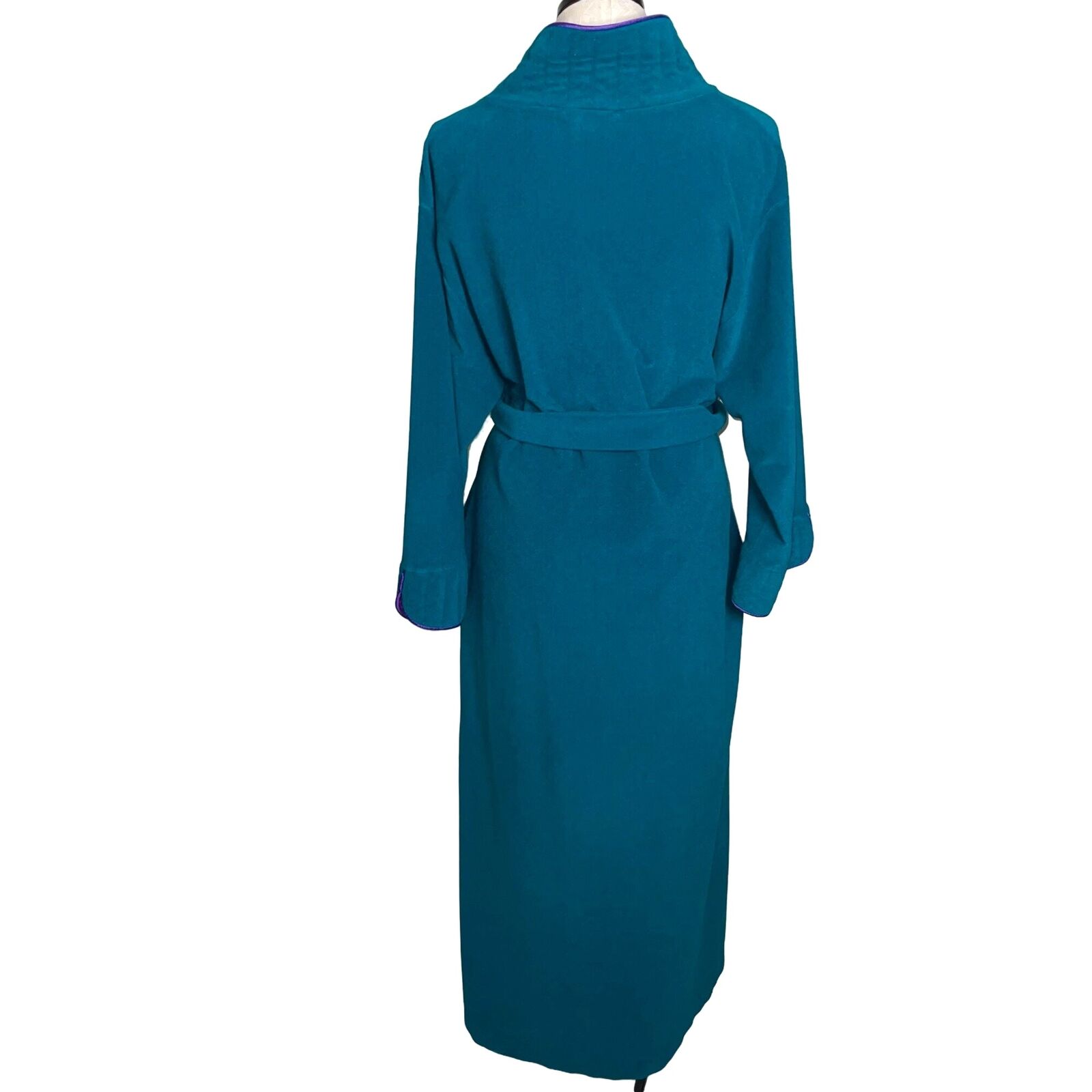 Vanity Fair Robe Womens Size Medium Vintage Green… - image 2