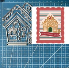 Metal Cutting Dies House Scrapbooking Album Embossing Paper Card Crafts Stencils