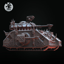 Wargame multipart vehicle Unpainted miniature kit assault tank compatible proxy