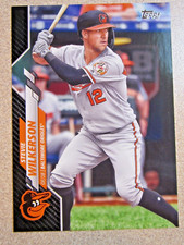 2020 TOPPS SERIES 2 #586 STEVIE WILKERSON BLACK PARALLEL BALTIMORE ORIOLES 23/69