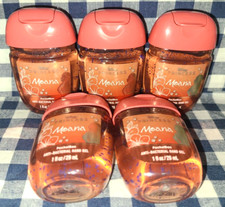 ALL NEW 5-Pack MOANA Disney Princess PocketBac Sanitizers 1 oz Bath  Body Works