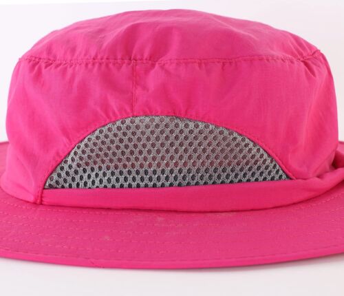 Kids Wide Brim Breathable Adjustable Sun Hat for Girls Summer Outdoor Safari ... - Picture 3 of 7