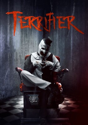 2016 Terrifier Movie Poster 11X17 Art The Clown Halloween Killer Clown    