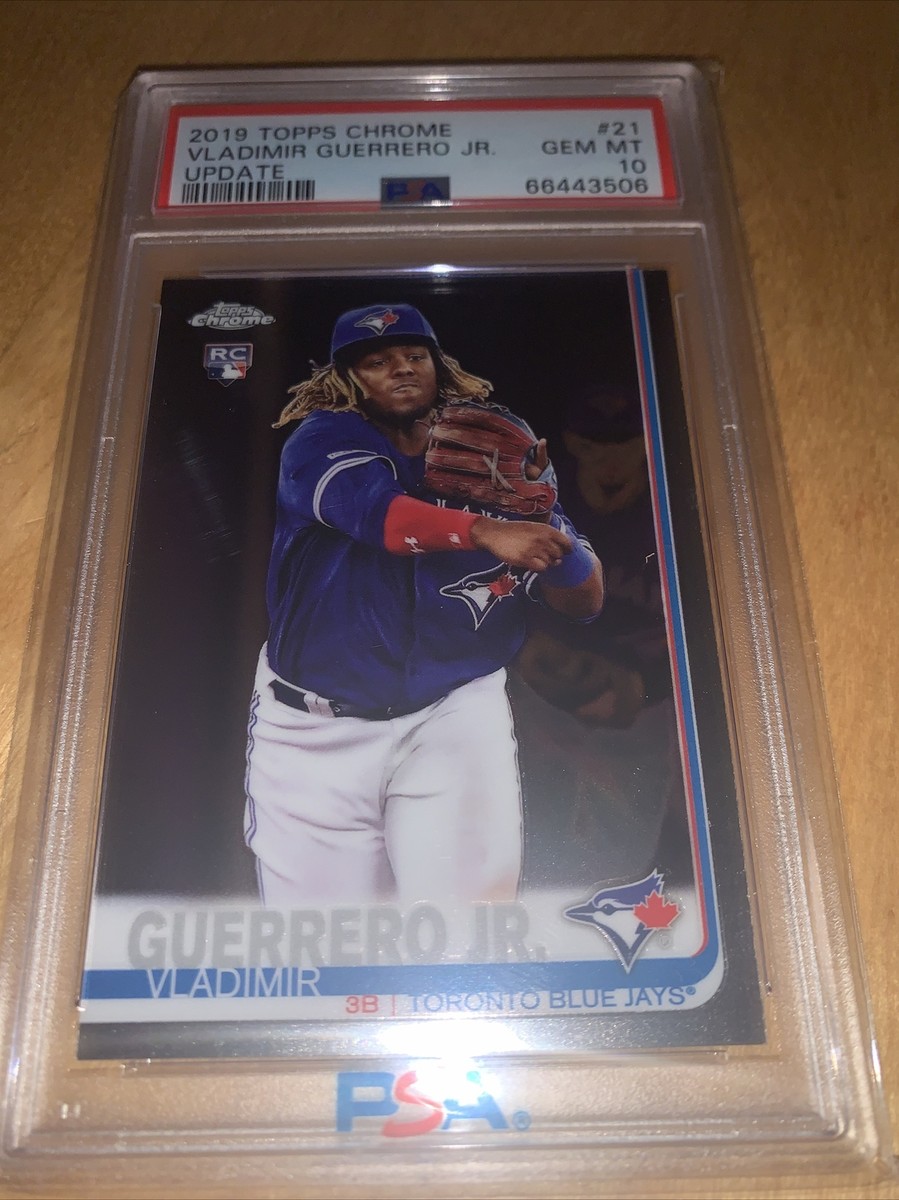 【PSA10】Guerrero Jr. 2019 Topps Chrome RC 2019 Topps Chrome Vladimir Guerrero Jr. Rookie RC Parallel
