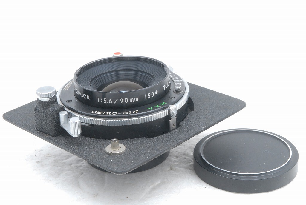店舗良い f 90mm Topcor Super Kogaku Tokyo Exc 5.6 SLV Seiko f/5.6 リール
