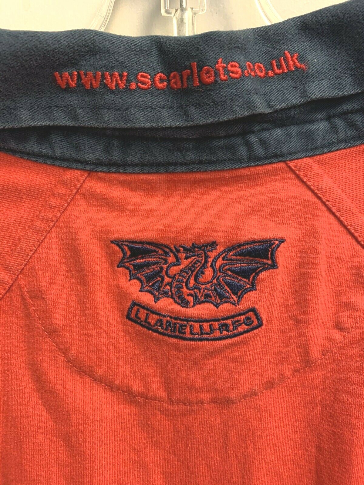 Llanelli Scarlets Vintage Kooga Rugby Football Shirt Tetleys Bitter