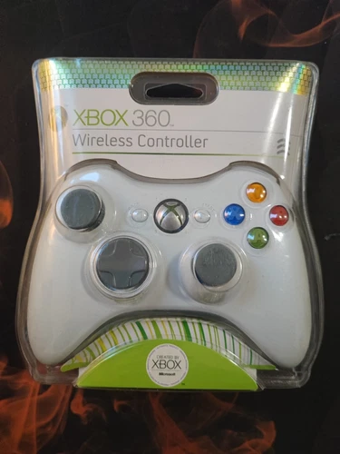 Manette NEUVE Officielle Microsoft Xbox 360 Blanche Sans Fil