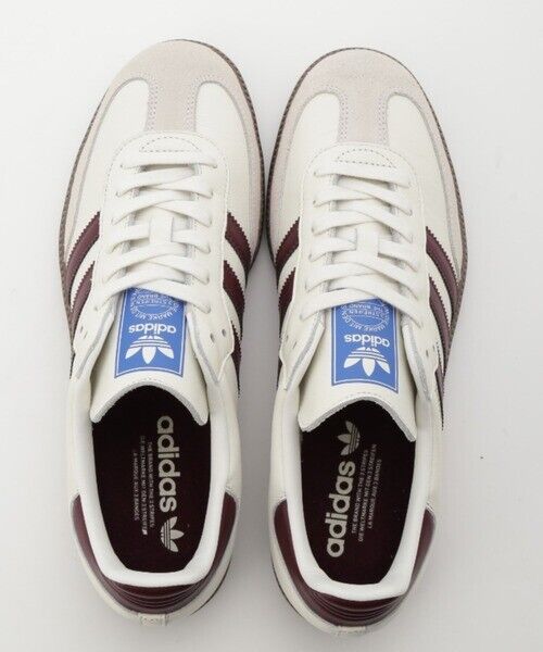 Adidas Originals Samba OG Emmi Off White Maroon JR2659 US9.5 Adidas Originals Samba OG Emmi Off White Maroon JR2659 US9.5