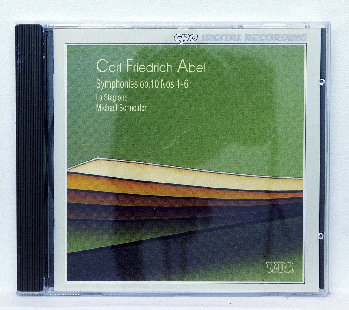 MICHAEL SCHNEIDER ⸺ ABEL symphonies op.10 nos. 1-6 ⸺ CPO CD NM