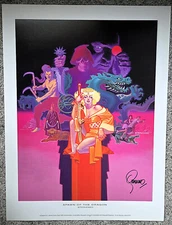 Dragon Con 2003 LITHOGRAPH Limited ART Print Poster JIM STERANKO 18x24 SIGNED