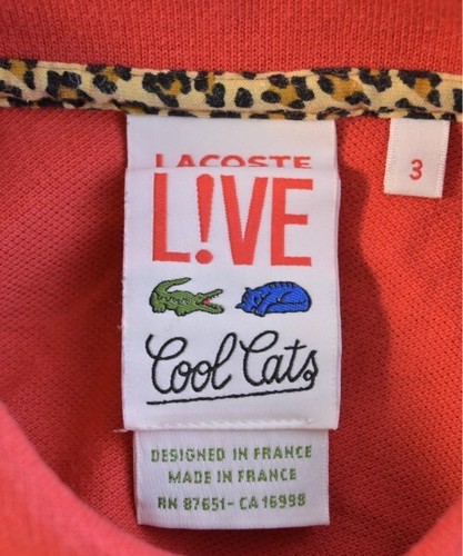 Polo meilleur LACOSTE LIVE rouge 3 (environ S) 2200444987051