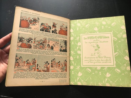 Mickey L'africain Hachette 1939 TRES BON ETAT - Imagen 8 de 9