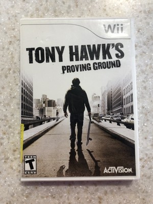 TONY HAWK'S PROVING GROUND ORIGINAL WII NINTENDO WII GAME DISC & CASE NES HQ