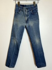 Vintage 70  s Levi Jeans Orange Tab 319  s Talon Zipper Youth Size 12 Length 26  