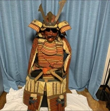 Japanese Samurai Armor Yoroi Life-size Antique Masterpiece armor from japan