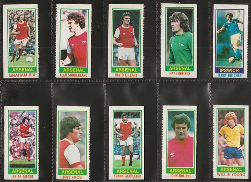 TOPPS-FULL SET- FOOTBALL 1980 (PINK 198 CARD SET (IN SINGLES)) KEEGAN DALGLISH - Picture 6 of 23