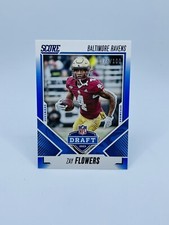 2023 Panini Score NFL Draft Showcase Zay Flowers Rookie 76/100