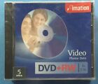 Imation Dvd+Rw Discs Pack of 5 4X 2 Hr Unopened