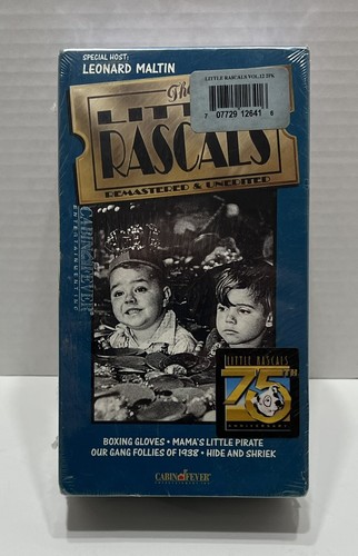 VHS New Little Rascals - 2 Set Cabin Fever Volumes 3 & 12 Mama's Little Pirate - Picture 2 of 7
